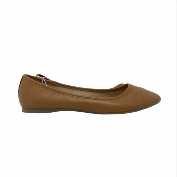 Universal Thread Everly Ballet Flats Brown Women's Size 6W - Picture 2 of 6